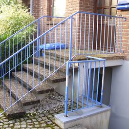 Treppe in Waschbeton Tessmann Bau