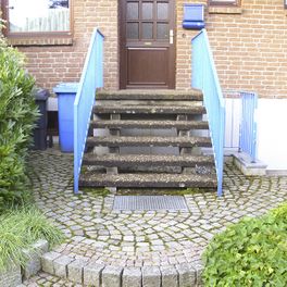 Treppe in Waschbeton Tessmann Bau